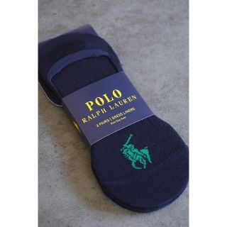 ポロラルフローレン(POLO RALPH LAUREN)のポロラルフローレンのメンズソックス（女性にもおすすめ）フットカバー 3足セット(ソックス)