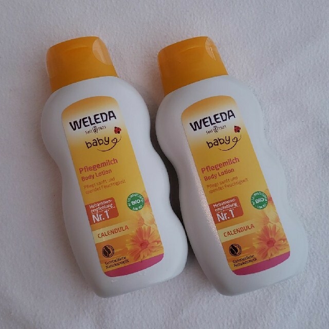 WELEDA(ヴェレダ)のヴェレダ カレンドラ ベビーミルクローション  200ml キッズ/ベビー/マタニティの洗浄/衛生用品(ベビーローション)の商品写真