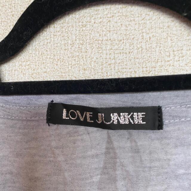 LOVE JUNKIE(ラブジャンキー)のTシャツ カットソー　ダメージTシャツ メンズのトップス(Tシャツ/カットソー(半袖/袖なし))の商品写真