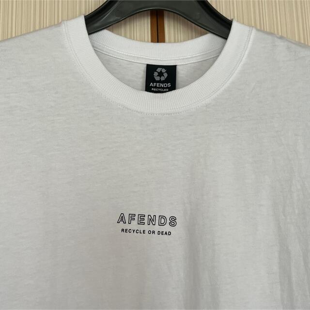 Afends(アフェンズ)のAfends CREDITS White Tee 男女兼用 メンズのトップス(Tシャツ/カットソー(半袖/袖なし))の商品写真