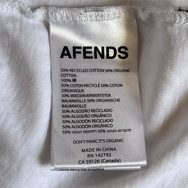 Afends(アフェンズ)のAfends CREDITS White Tee 男女兼用 メンズのトップス(Tシャツ/カットソー(半袖/袖なし))の商品写真