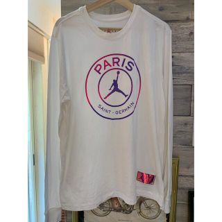 パリサンジェルマン(Paris Saint-Germain)のジョーダン×パリサンジェルマン　ロンＴ(Tシャツ/カットソー(七分/長袖))