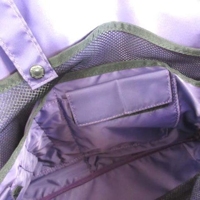 Paul Smith(ポールスミス)のポールスミス ブリーフケース ビジネスバッグ 書類鞄 ナイロン レザー 黒 紫 メンズのバッグ(その他)の商品写真