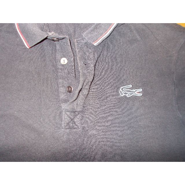 LACOSTE(ラコステ)のラコステポロシャツ サイズ３（黒ワニ） メンズのトップス(ポロシャツ)の商品写真