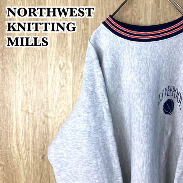 NORTH WEST KNITTING MILLS☆リブラインスウェット 大人気の www.gold