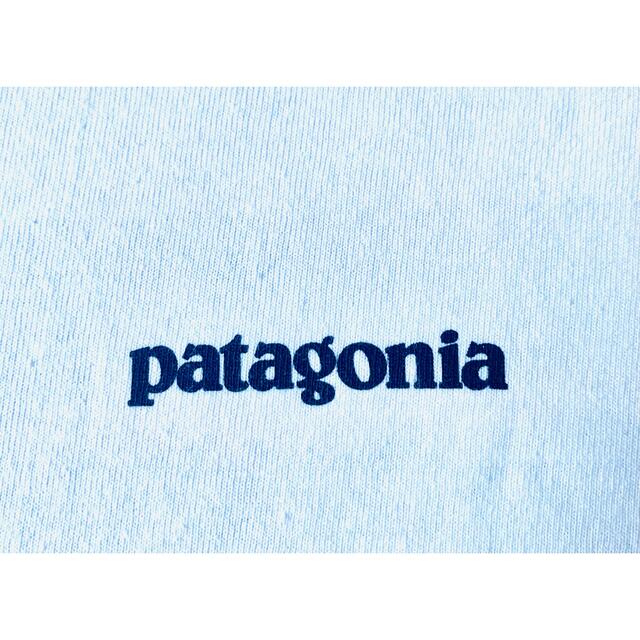 patagonia(パタゴニア)の【古着】パタゴニア　Tシャツ 白　M バックプリント　オーガニックコットン メンズのトップス(Tシャツ/カットソー(半袖/袖なし))の商品写真