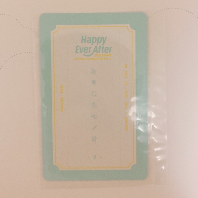 BTS Happy Ever After DVDハピエバ テテ トレカ から厳選した 11577円