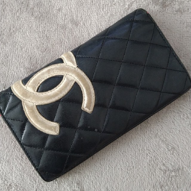 CHANEL(シャネル)のシャネルカンボンライン　長財布 レディースのファッション小物(財布)の商品写真