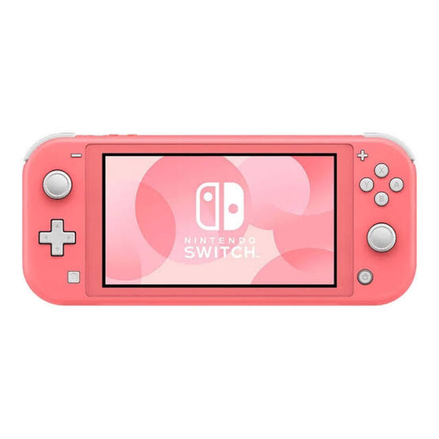 Nintendo Switch(ニンテンドースイッチ)のNintendo Switch lite コーラル エンタメ/ホビーのゲームソフト/ゲーム機本体(携帯用ゲーム機本体)の商品写真