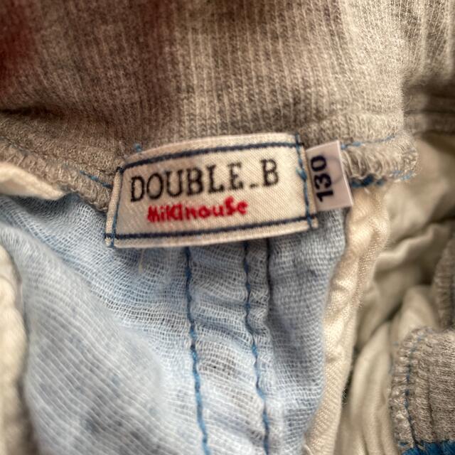 DOUBLE.B(ダブルビー)のダブルビーズボン130 キッズ/ベビー/マタニティのキッズ服男の子用(90cm~)(パンツ/スパッツ)の商品写真