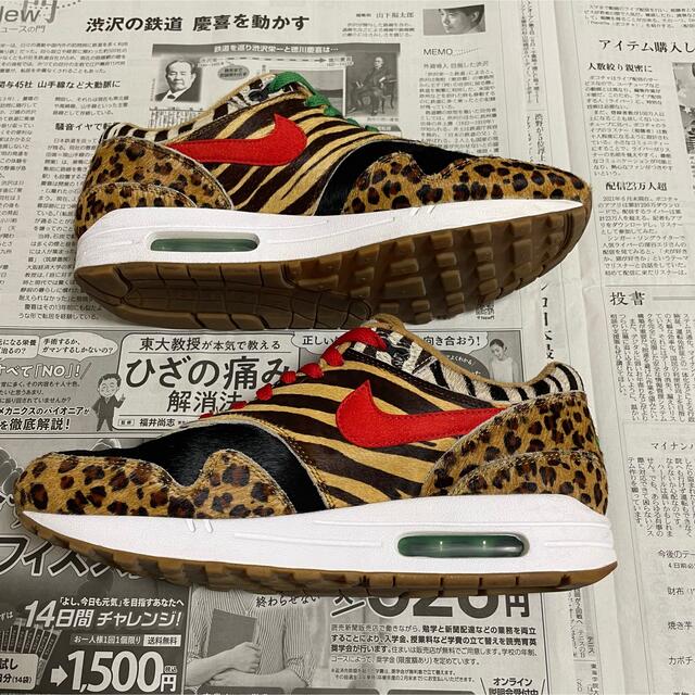 NIKE(ナイキ)のNIKE AIR MAX1 DLX atmos animal メンズの靴/シューズ(スニーカー)の商品写真