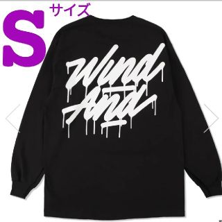 ウィンダンシー(WIND AND SEA)のWIND AND SEA × IT'S A LIVING T-S  黒 Sサイズ(Tシャツ/カットソー(七分/長袖))