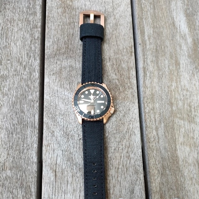 SEIKO(セイコー)の週末ラスト3時間限界値下げ　セイコー5スポーツ　SRPD76　カスタム　MOD メンズの時計(腕時計(アナログ))の商品写真