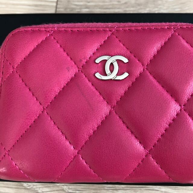 CHANEL(シャネル)のコインケース　カードケース　ラムスキン レディースのファッション小物(コインケース)の商品写真