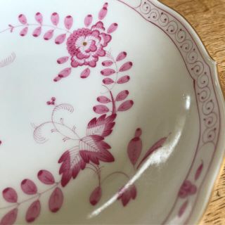 マイセン(MEISSEN)のマイセン　インディアンパーパ　ミドル　コーヒーソーサ単独(食器)