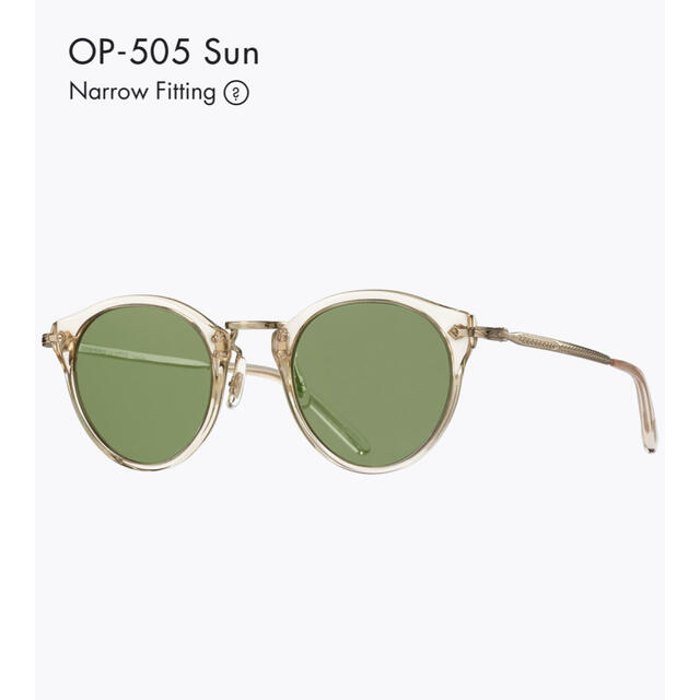 OV37 新品 OLIVER PEOPLES OP-505 SUN サングラス | www