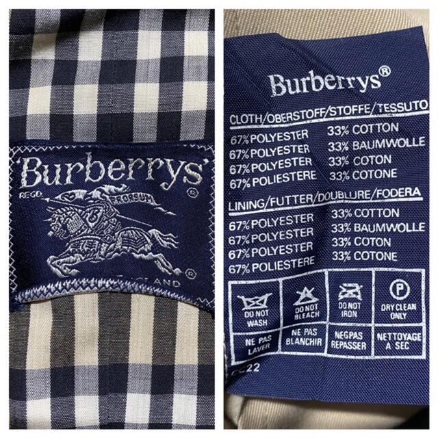 BURBERRY(バーバリー)のビンテージ古着 Burberrys ノバチェック トレンチ コート22い258 レディースのジャケット/アウター(トレンチコート)の商品写真