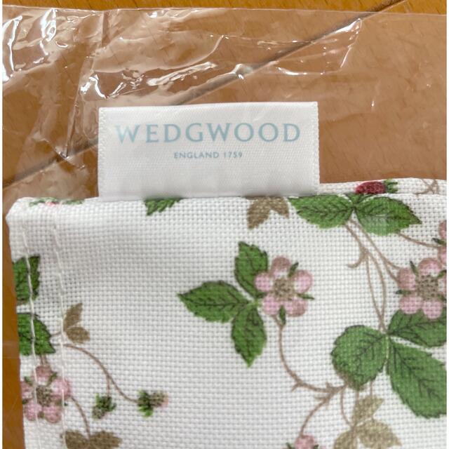 WEDGWOOD(ウェッジウッド)の新品未開封 WEDGWOODワイルドストロベリー柄ミニトートバッグ レディースのバッグ(トートバッグ)の商品写真