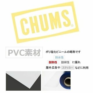 チャムス(CHUMS)のCHUMS Cutting Sheet Logo S CH62-1484 新品(その他)