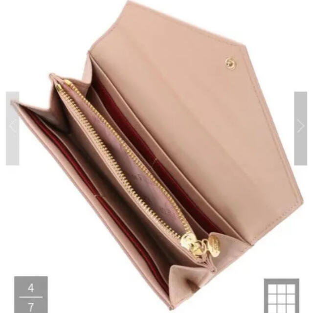新品 メゾンドフルール 長財布 リボンレター ウォレット ピンク 完売