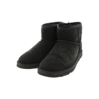 アグオーストラリア(UGG AUSTRALIA)のUGG australia アグオーストラリア ブーツ 22cm 黒 【古着】【中古】(ブーツ)