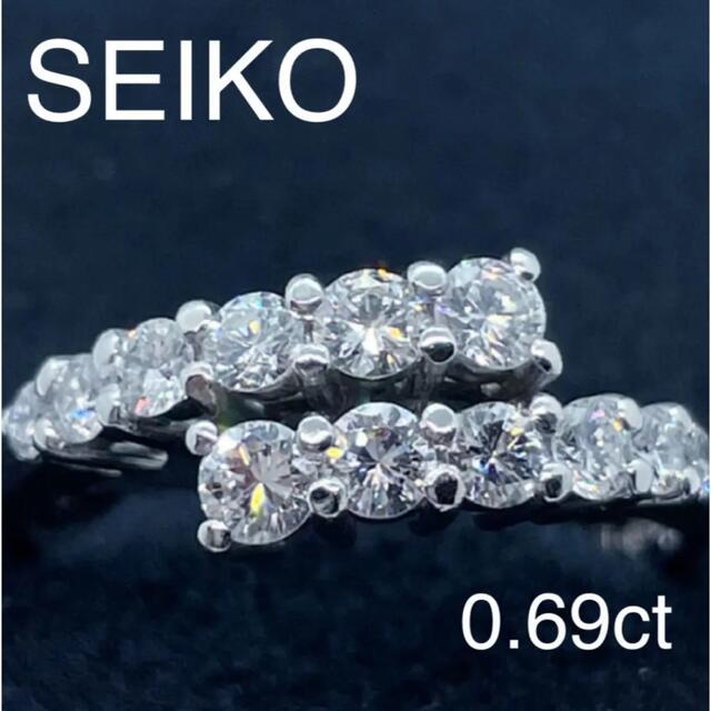 2022年のクリスマス SEIKO - プラチナ ダイヤモンド リング pt900