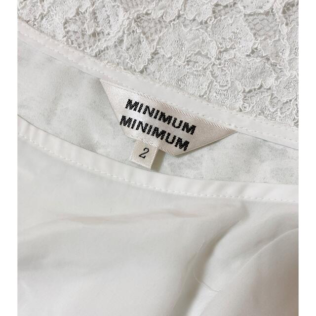 MINIMUM(ミニマム)のminimum minimum レース ノースリーブ トップス レディースのトップス(シャツ/ブラウス(半袖/袖なし))の商品写真