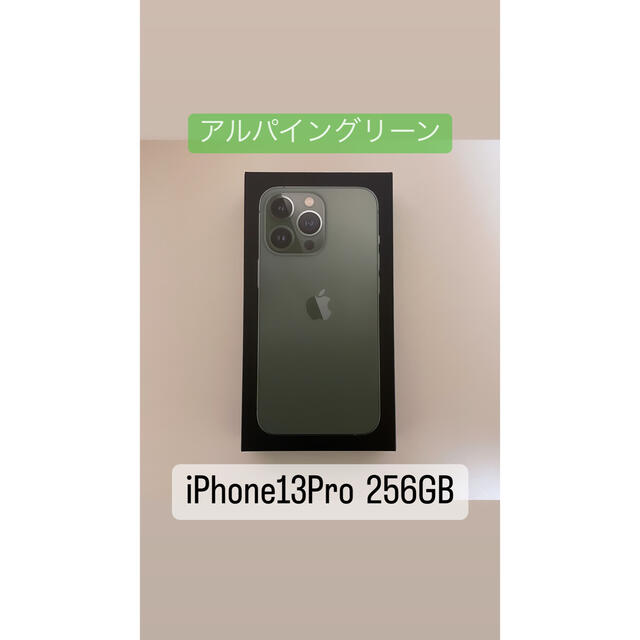 iPhone - アップル iPhone13 Pro 256GB アルパイングリーン