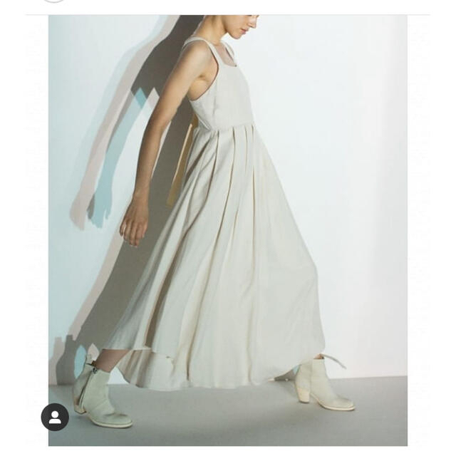 7/4までLEINWANDE Belted Linen Dress 7/4までLEINWANDE Belted Linen Dress