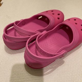 クロックス(crocs)のクロックス サンダル　J① 日本サイズ19.5cm(サンダル)