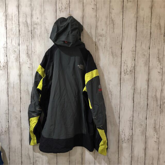 THE NORTH FACE - ノースフェイス マウンテンパーカー 灰色×黒×黄色 ...