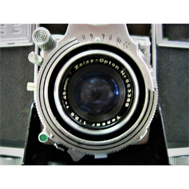 ツァイスイコン コンテッサ Tessar 45mm f2.8 美品