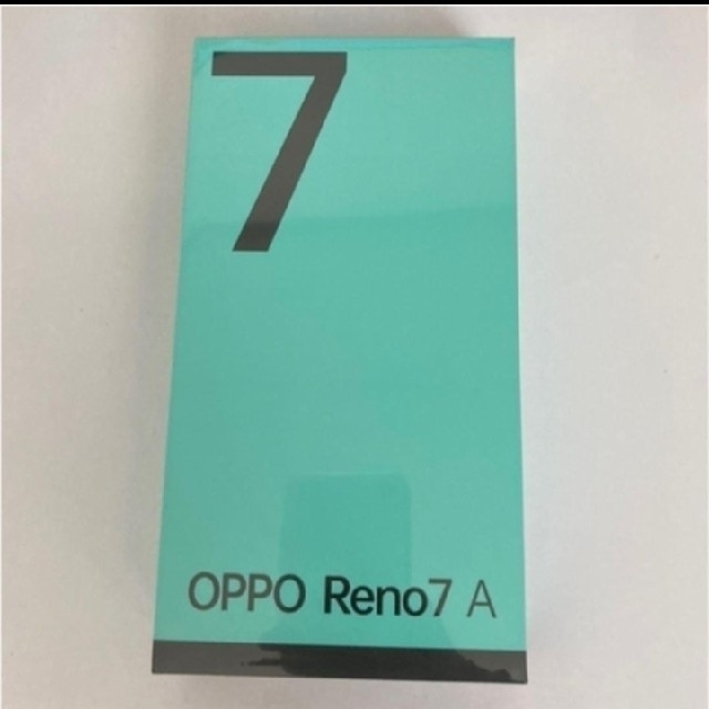 OPPO Reno 7a 新品 未開封 SIMフリー スターリー ブラック