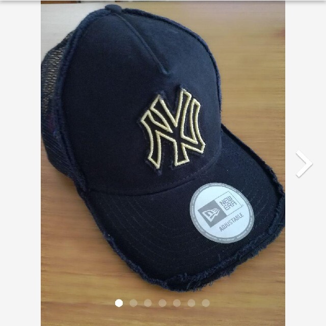 NEW ERA(ニューエラー)の《新品タグ付!!》 NEW ERA ニユーエラ ヤンキース キャップ メッシュ メンズの帽子(キャップ)の商品写真