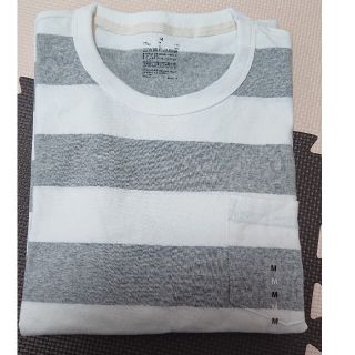 ムジルシリョウヒン(MUJI (無印良品))の【こまとわ様専用出品】無印良品 ボーダーTシャツ(Tシャツ/カットソー(半袖/袖なし))