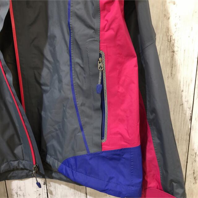 THE NORTH FACE(ザノースフェイス)のノースフェイス　ナイロンジャケット　灰色×桃色×青　レディース　S レディースのジャケット/アウター(ナイロンジャケット)の商品写真