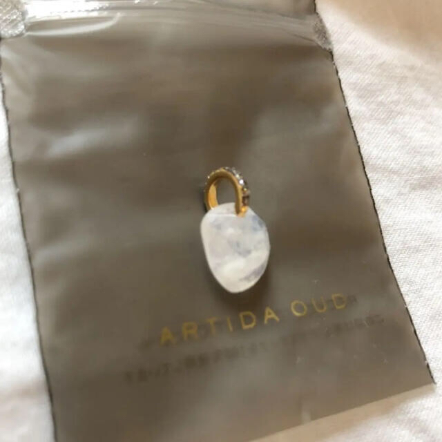 AHKAH(アーカー)のARTIDA OUD レインボームーンストーン パヴェダイヤモンド チャーム レディースのアクセサリー(チャーム)の商品写真