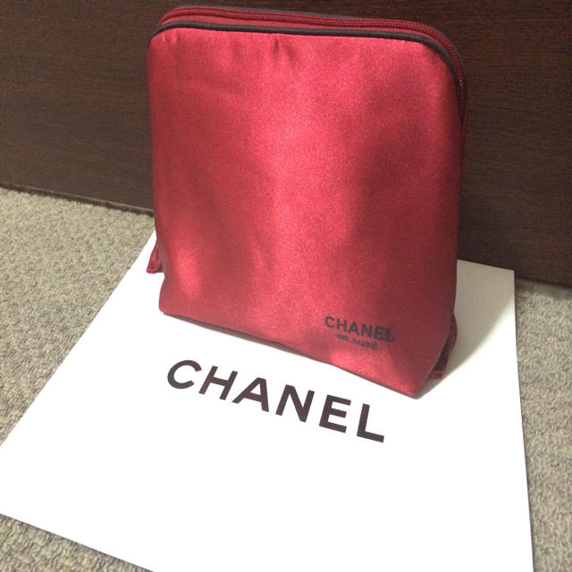 CHANEL - CHANELお泊りポーチ♡ワインレッドの通販 by *♡Sena's shop♡*｜シャネルならラクマ