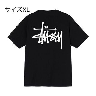 ステューシー(STUSSY)の【新品】stussy Tシャツ　サイズXL ブラック(Tシャツ/カットソー(半袖/袖なし))
