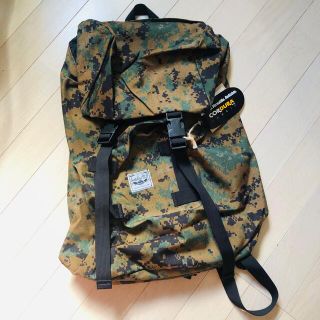 コーデュラ(CORDURA)の新品 未使用 cordura 黒 ブラック 迷彩 リュック(バッグパック/リュック)