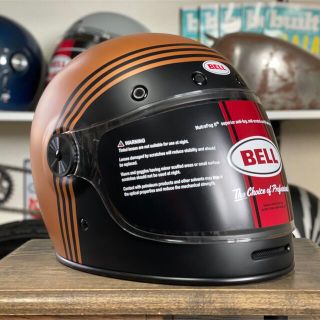 ベル(BELL)の新品☆US BELL BULLITT  ベル ブリット  アンバー/XL(ヘルメット/シールド)