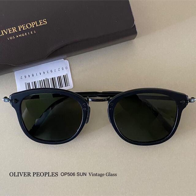 サングラス/メガネOV39 新品 OLIVER PEOPLES OP-506 SUN サングラス