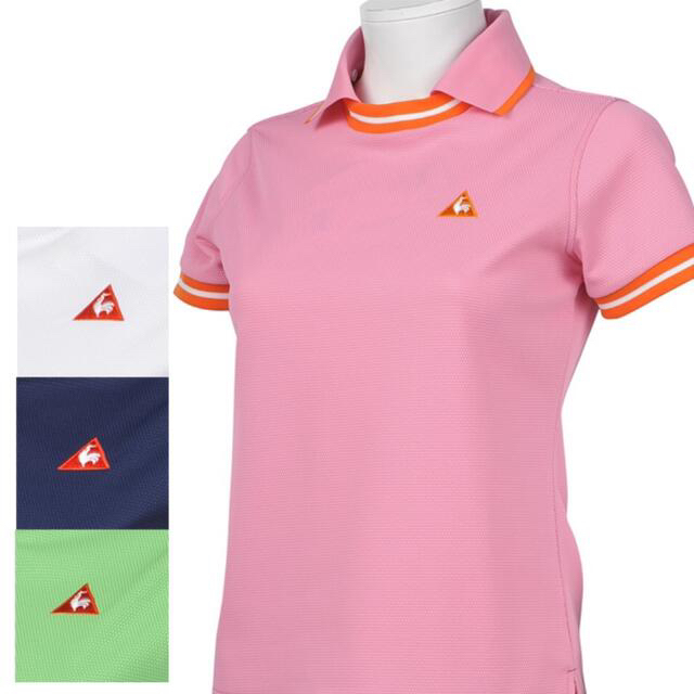 le coq sportif(ルコックスポルティフ)のルコックゴルフ Le coq sportif GOLF 2WAY 半袖シャツ スポーツ/アウトドアのゴルフ(ウエア)の商品写真