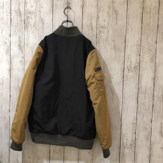 THE NORTH FACE(ザノースフェイス)のノースフェイス　ブルゾン　黒×うす茶　メンズS レディースL相当 メンズのジャケット/アウター(ブルゾン)の商品写真