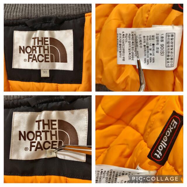 THE NORTH FACE(ザノースフェイス)のノースフェイス　ブルゾン　黒×うす茶　メンズS レディースL相当 メンズのジャケット/アウター(ブルゾン)の商品写真