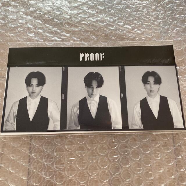 BTS proof weverse 特典　3カット フォト ジミン　JIMIN