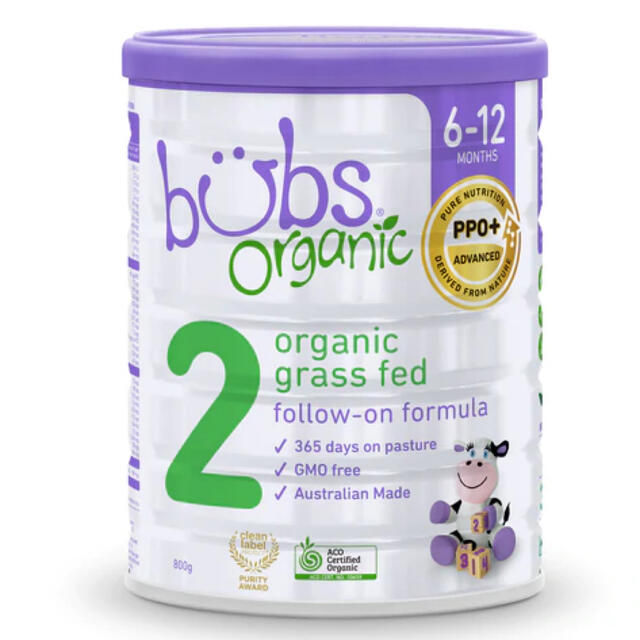 バブズ オーガニック 粉ミルク ステップ2 bubs organic