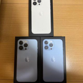 iPhone 13pro128×3台　　13 pro256×3台(スマートフォン本体)