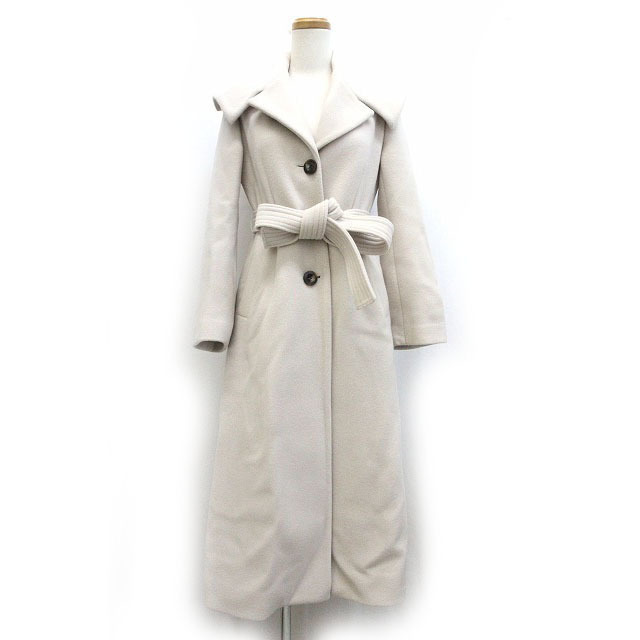 essence of ANAYI ムートン ベージュピンク クルーネックコート