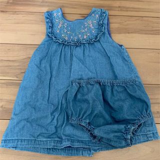 ベビーギャップ(babyGAP)のギャップ　デニム　ワンピース　チュニック(ワンピース)